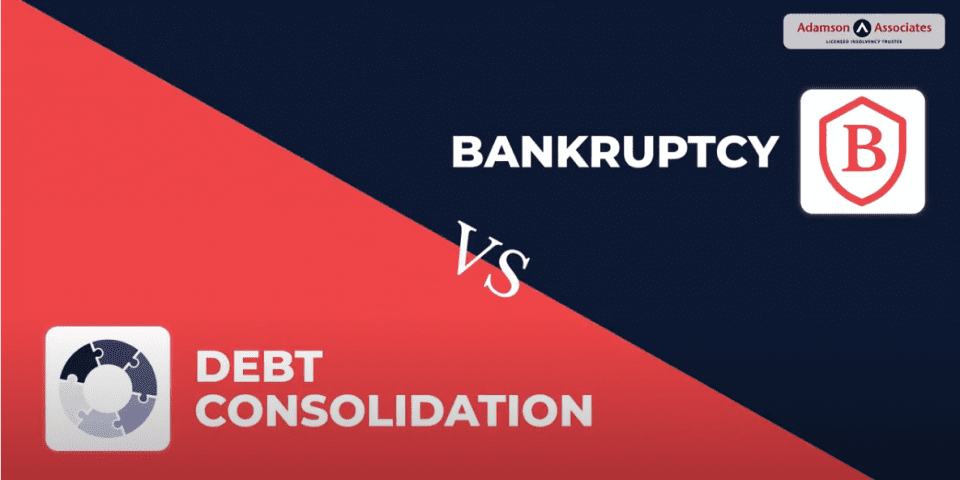 Debt Consolidation Vs Bankruptcy
