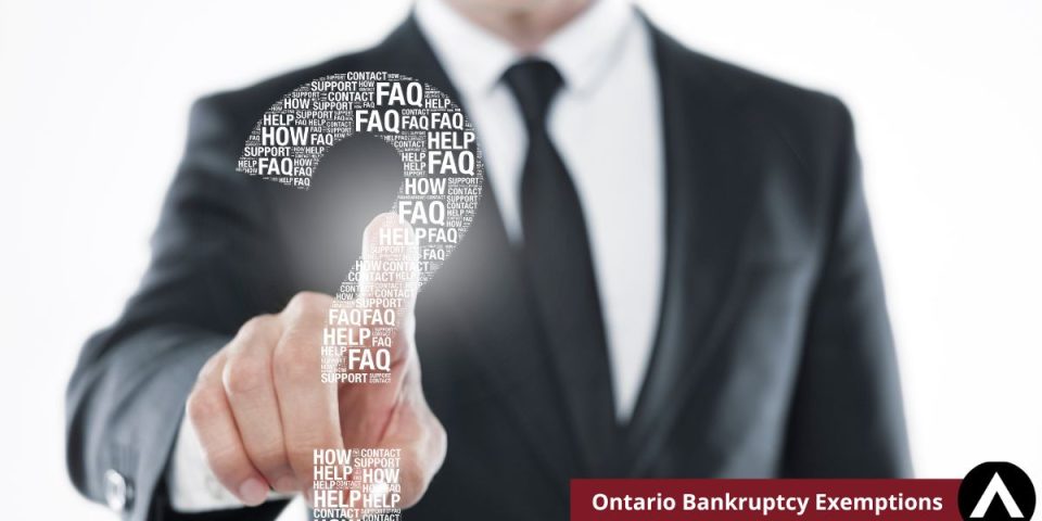 Ontario Bankruptcy Exemptions