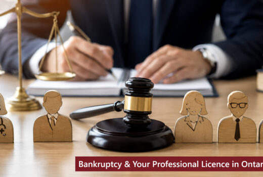 Bankruptcy & Your Professional Licence In Ontario