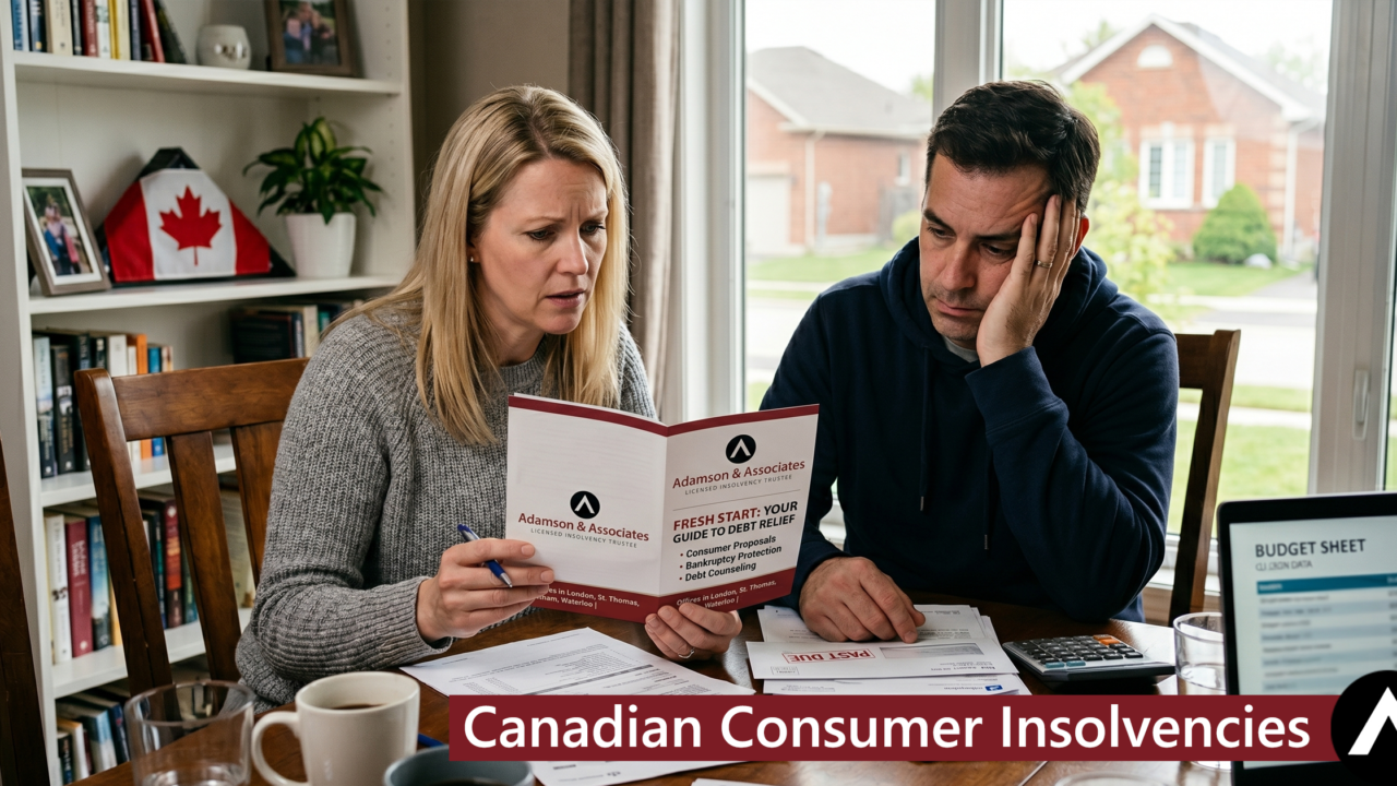 Canadian Consumer Insolvencies & Debt
